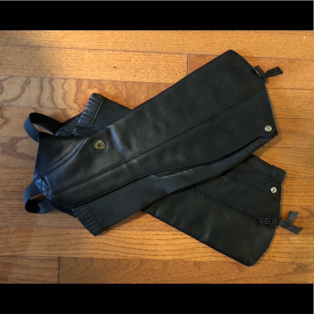 Ariat Leather Thermal Half Chaps, L